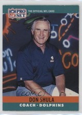 1990 Pro Set Don Shula #185 HOF 1i0k