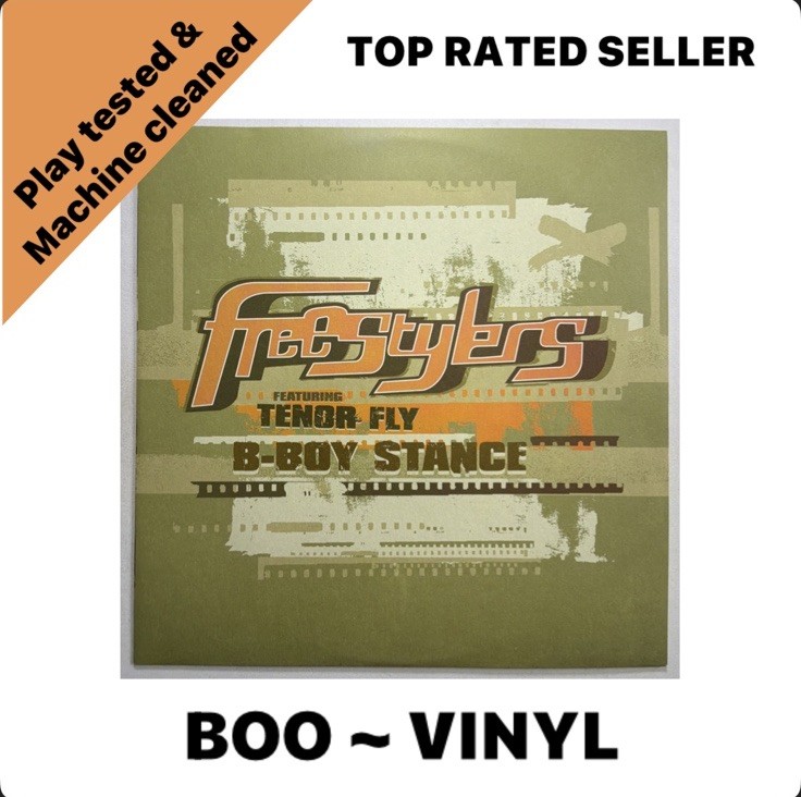 Freestylers - B-Boy Stance Big Beat Drum N Bass  Vinyl Record EX / EX