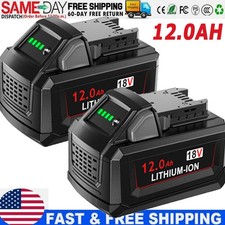 12.0AH 8.0AH Battery For Milwaukee for M18 18V Extended Lithium 48-11-1880