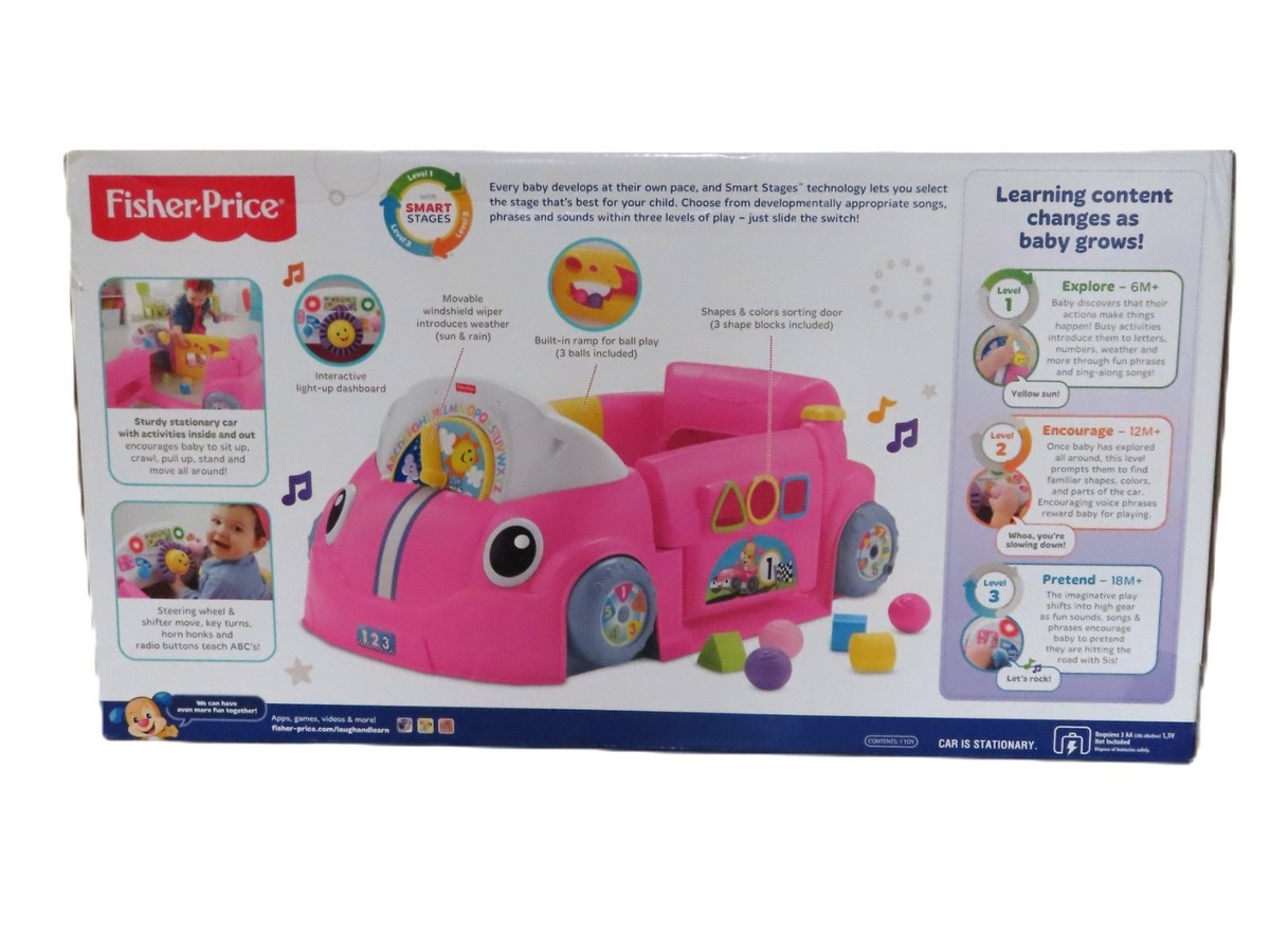 Fisher-Price Laugh Learn Crawl Around Car Multicolor for sale