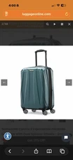 SAMSIONITE CENTRIC 2 HARDSIDE EXPANDABLE CARRY-ON 20" - EMERALD GREEN