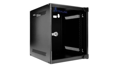 5907207228822 Szafa rack montowana na ścianie Extralink Lite 6U 280x310 Czarna E