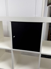 IKEA Expedit Insert with Door - Black Matte - Used.