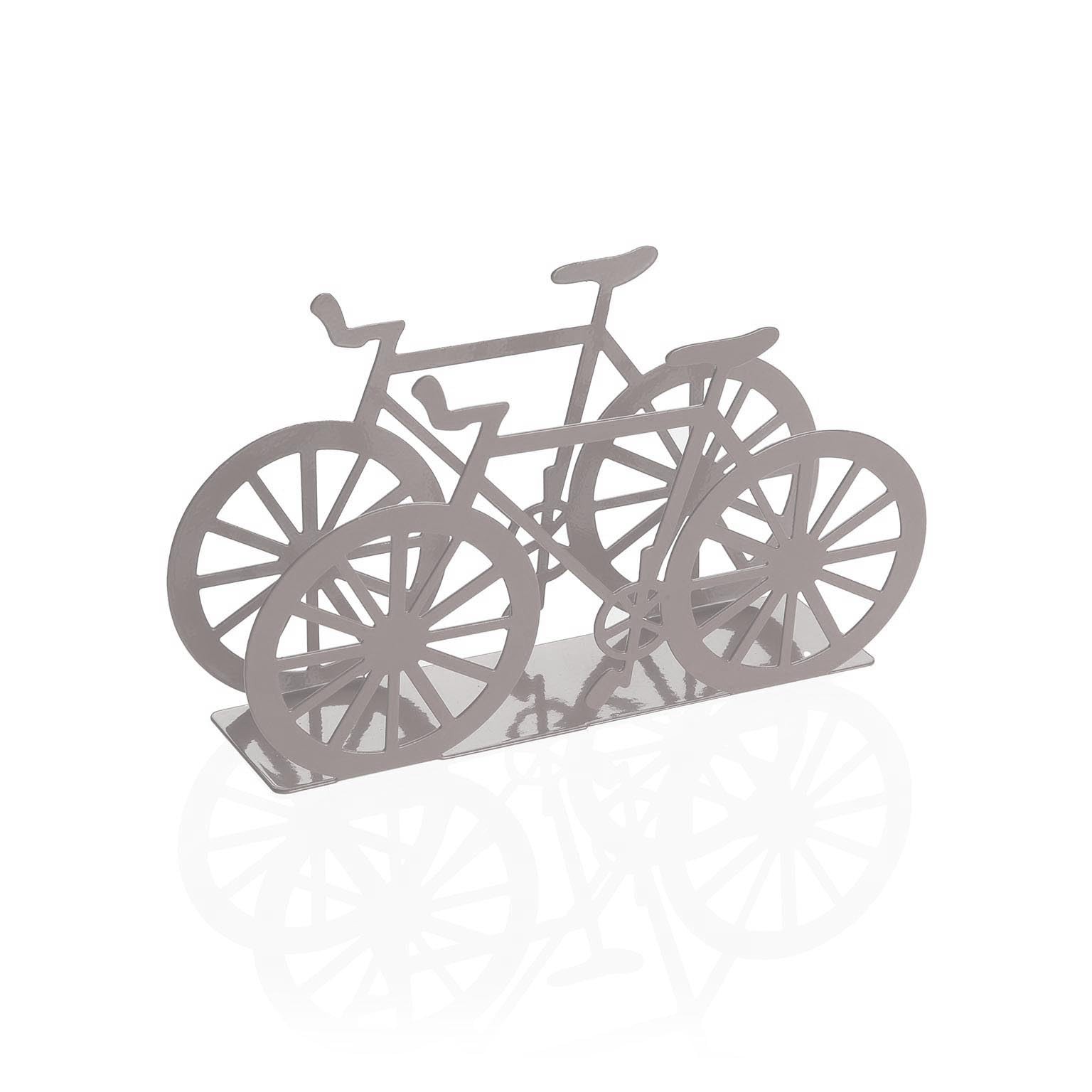 SERVILLETERO BICI METALICA GRIS (X0k)