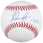Nolan Ryan Texas Rangers Autographed Baseball 5714 Strikeouts Inscription