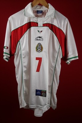 MEXICO Jersey Atletica SEASON 2000 #7 MORALES MEDIUM