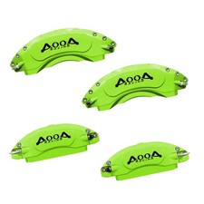Green Black Caliper Covers 2020-2024 Chrysler Pacifica AWD Aluminum Set of 4