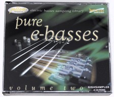 Best Service Pure E-Basses Vol 2 GigaSampler Sample/Sound Library/Sampling 4 CD