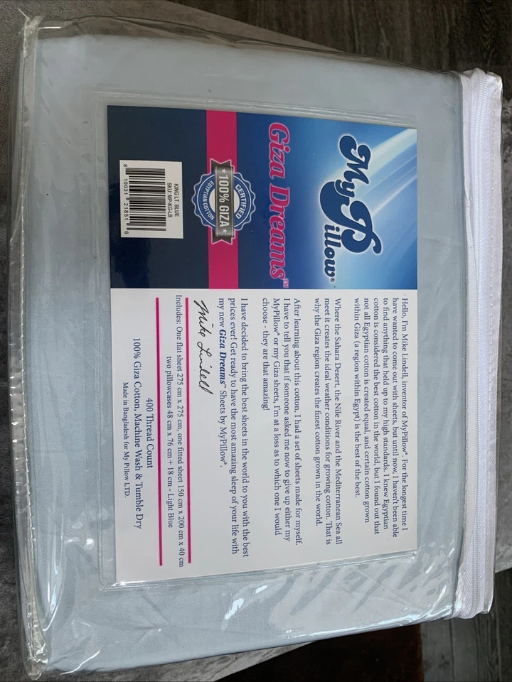 king size bedsheets includes one flat sheet one fitted sheet and two pillow case - Image 2 of 2