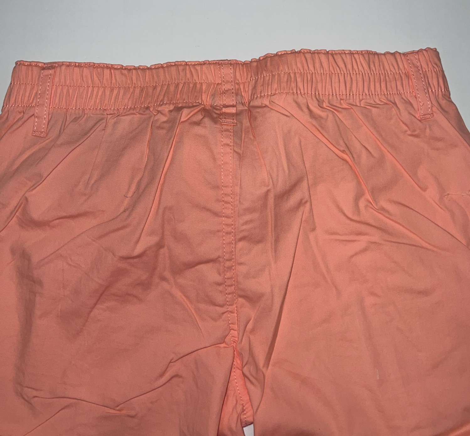 Art Class Girls Cargo Mid Rise Relaxed Leg Size L 10/12 Coral Color NWT