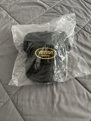 Supreme Vanson Leathers Spider-Man Mesh Back 6-Panel Black