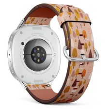 Forest Friends Autumn Vegan Leather Watch Band 40/44/46mm