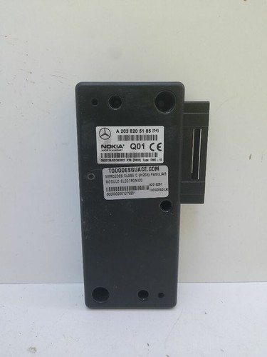 A2038205185 1075201 elektronikmodul für MERCEDES CLASE C T-MODEL 270 CDI 2001