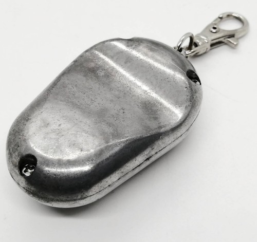 Vintage Zippo Portable Ashtray Stainless Steel Mini Tobacco case box key ring - Picture 4 of 9