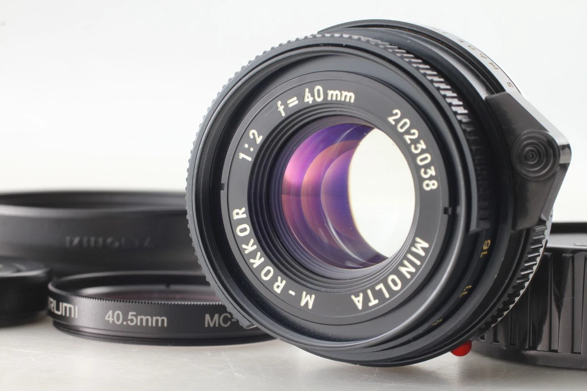 Minolta M Rokkor 40mm F2 for sale | eBay
