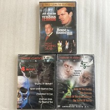 11 Horror Classics DVD Lot NEW SEALED Fraying/ Lon Cheney Lugosi Price Nicholson