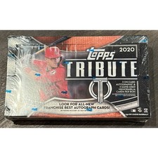 2020 Topps Tribute Hobby Box Sealed