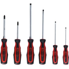 KS TOOLS ERGOTORQUEplus Schraubendreher-Satz 6tlg. Schlitz PZ - 159.0020