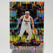 ALLISHA GRAY 2024 Panini Select WNBA SILVER FLASH Prizm CONCOURSE Level #51 Drea