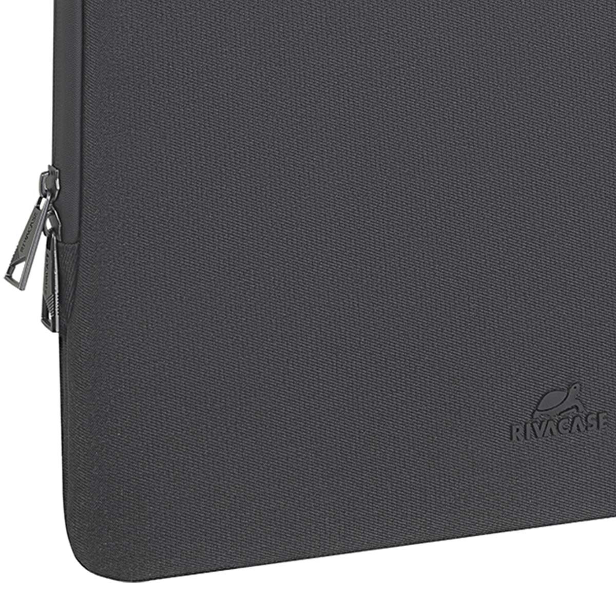 Rivacase housse ordinateur 15 pouces Clark en polyester noir - 3