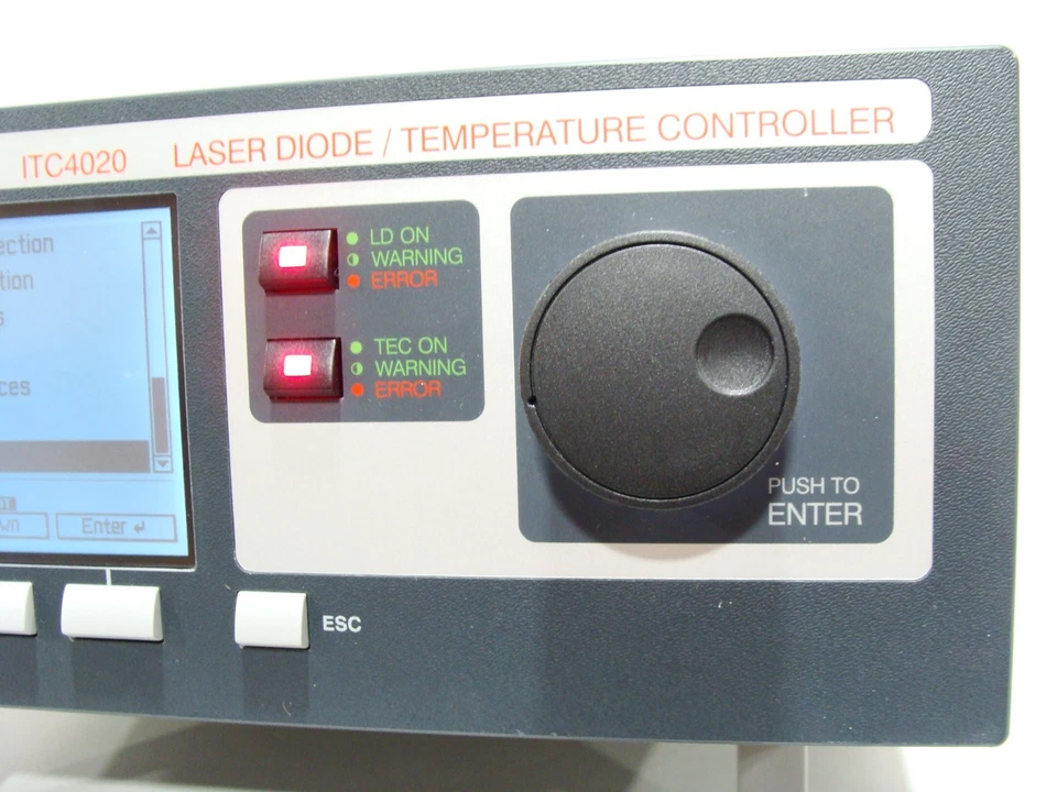 Thorlabs ITC4020 Benchtop Laser Diode & TEC Controller 20A / 225W W/ Key - Image 3 of 4