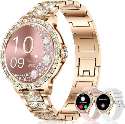 Smart Watches for Women(Make/Answer Call) with Diamond:1.32'' Fitness Tracker Wat