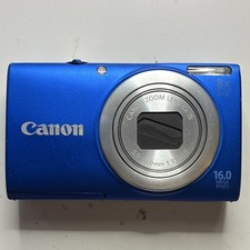 Canon PowerShot A4000 IS PC1730 Blue 16MP 8x Optical Zoom Digital Camera