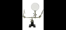 NEIKO 01902 Adjustable Helping Hand with Magnifying Glass Third Hand Solder A...