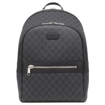 GUCCI Rucksack Â· Daypack GG Supreme Backpack 771158 GG Supreme Canvas bl