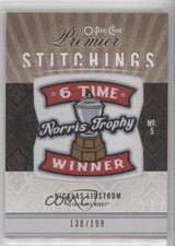 2009-10 O-Pee-Chee Premier Stitchings 138/199 Nicklas Lidstrom #PS-NL HOF 2d8