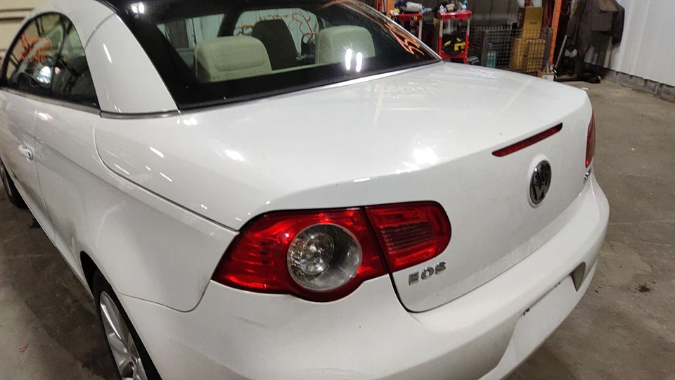 Volkswagen EOS 2007-2016 convertible tapa trasera cubierta tapa puerta caramelo blanco-LB9A Foto 3 de 3