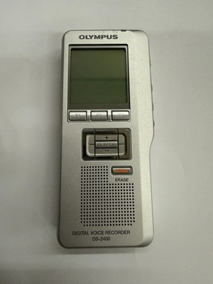 Olympus DS-2400 Digital Voice Recorder DSS Pro USB SD Card Slot