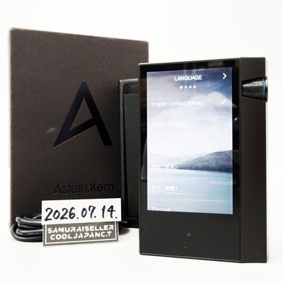 Astell & Kern AK70 MKII Noir Black High Resolution Digital Audio Player DAP Used
