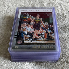 Panini Chronicles 2024 WNBA Caitlin Clark Indiana Fever 11-Card Lot Inserts