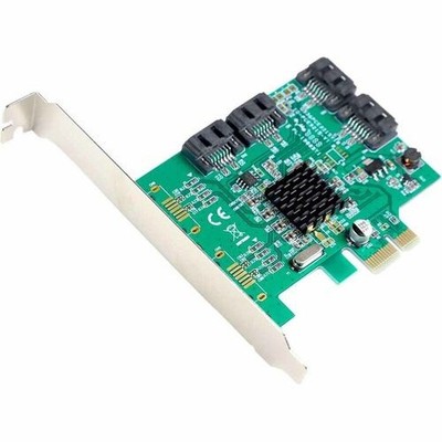 Syba 4 Port SATA Controller - 6 GBPS SATA - PCI-e 2.0 X1 Card SI-PEX40064