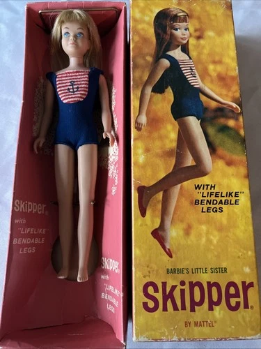 Vintage Barbie Doll /  Skipper with Box And Accessories #1030  Mattel