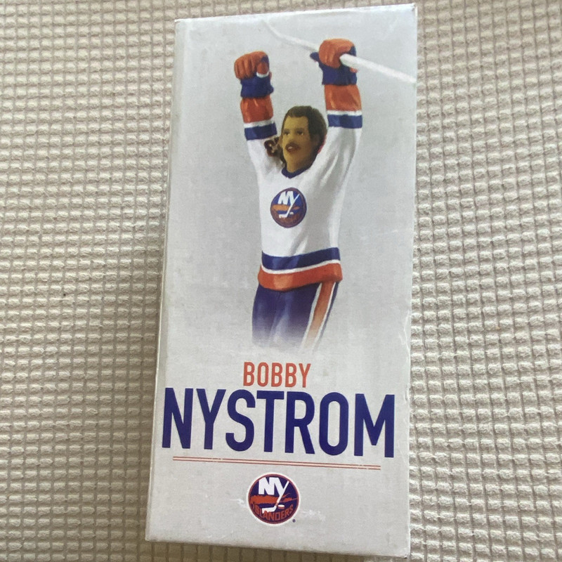 All For Islanders Bobby Nystrom New York Islanders Boxed Figurine w/ Box