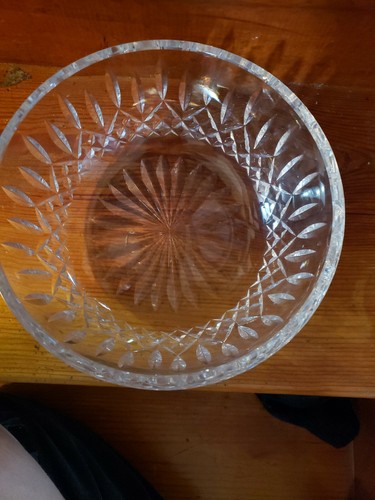 Waterford Crystal Salad Bowl Lismore pattern #309 318 6000 8" - Picture 2 of 3