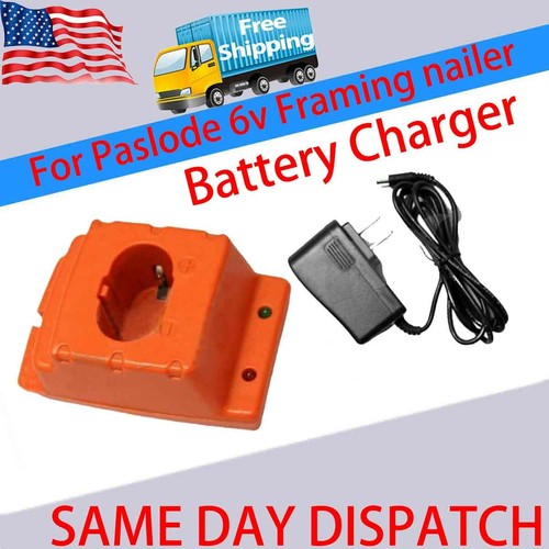 Caricabatterie Pistola Sparachiodi 6V 7.2V Batteria Agli Ioni Di Lio Ni-mh Ni-CD Caricabatteria Per Paslode 404717 B20544E BCPAS-404717 902654 Dvisi - Foto 9