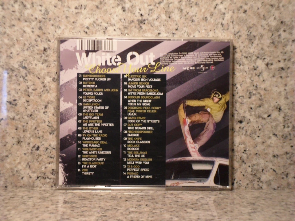 2CD White Out - Choose Your Line FISCHERSPOONER,DEICHKIND,KNIFE,PETER BJÖRN JOHN - Bild 2 von 2