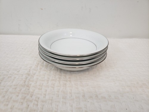(Ag4) Noritake China Whitehall 6115 Fruit Dessert Sauce Bowl 5.5" Japan Set of 4 - Picture 4 of 7