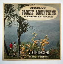 View Master Packet A 889 Great Smoky Mountains N.P. S5 Complete