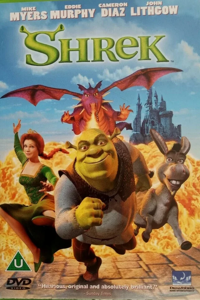 SHREK: COMPLETE MOVIE COLLECTION 1, 2, 3, 4 [QUADRILOGY DVD  BOX SET]  - Image 4 of 4