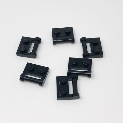 48336 LEGO Plate Modified 1x2 w/ Handle on Side Closed Ends BLACK