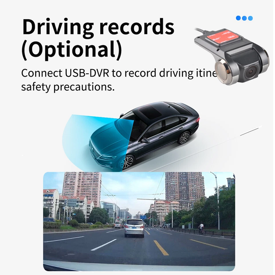 Reproductor de Video 1Din Carplay Android Auto GPS WiFi Radio Coche Estéreo Pantalla Táctil Foto 4 de 4