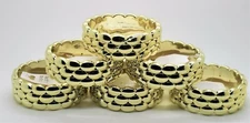 Lot 0f 6/12 gold color modern style bangle Bracelets fashion jewelry wholesale