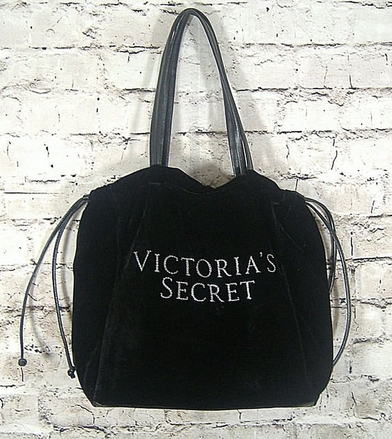 victoria secret luxe velvet tote