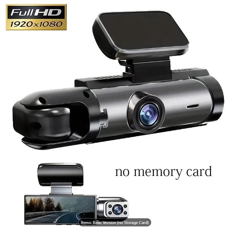 Dual Lens Dash Cam for Front and Rear Recording-image