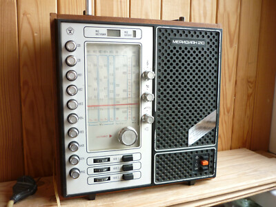 MERIDIAN-210 Vintage Transistor Radio Receiver USSR