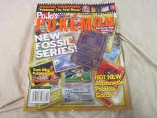 Vintage Pokemon Pojo's New Fossil Series December 1999 Vol 1 No 2